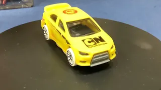 Hot Wheels custom Mitsubishi Lancer Evo #2 color shifter...