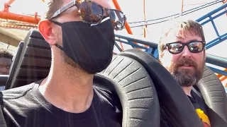 Boys Day out At The Florida State Fair! | Riding Scary Dark Rides & An Even Scarier Roller Coaster!