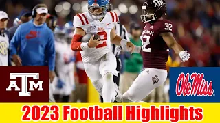 Texas A&M vs Ole Miss 10 FULL GAME HIGHLIGHTS HD | NCAAF Week 10 | College Football 2023