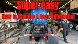 How to Change a Rear Differential on Heavy Duty Truck