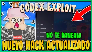 [NUEVO] HACK / EXPLOIT PARA ROBLOX | CODEX | BYFRON BYPASS | INDETECTABLE PARA PC Y CELULAR | NO BAN