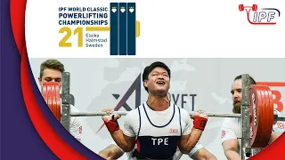 Men Jr, 93 kg - World Classic Powerlifting Championships 2021