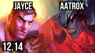 JAYCE vs AATROX (TOP) | 400+ games, 7/2/5, 900K mastery | NA Diamond | 12.14