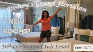 🆕️Brand New Grand Floridian Deluxe Room Club Level Room Tour/See the surprises they left us/Oct 2023