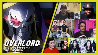 OVERLORD ALL OPENINGS | REACTION MASHUP😱