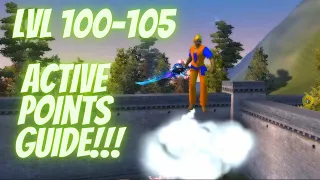 lvl 100-105 Active points guide | Perfect World International