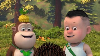 การ์ตูนคู่หูหมีตัวป่วน (BOONIE CUBS) |S2  EP 45-46 | โลกใหม่ | การ์ตูน | อนิเมชัน | Kids Cartoon