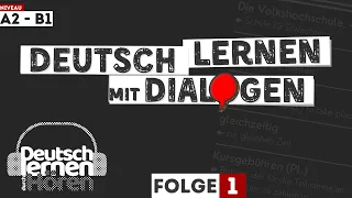 #78 | Deutsch lernen mit Dialogen | Deutsch lernen im Schlaf | UT: 🇩🇪 🇬🇧 🇹🇷 | Niveau A2-B1