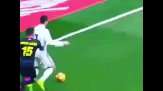 Cristiano Ronaldo crazy nutmeg vs Espanyol