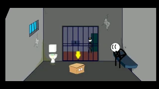 Stickman jailbreak | Escape the prison Animation | answer's | ber ber