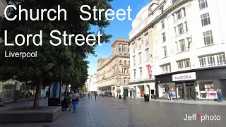 Church Street and Lord Street Liverpool