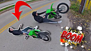 I CRASHED A BRAND NEW 2021 KX85! *GOPRO POV*