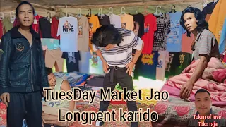 Longpent Karido Tuesday Market se || Mariyang ko Vlog karte hue😁 || @Mibong_bong_mibom