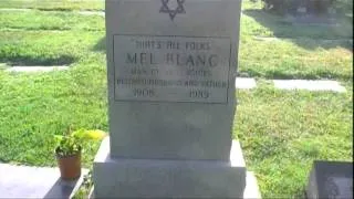 Tombe de Mel Blanc au Hollywood Forever cemetery de Los Angeles