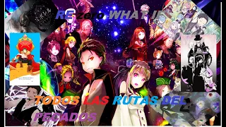 EXPLICACION: TODOS LOS WHAT IF DE RE;ZERO