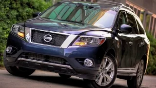 2015 Nissan Pathfinder Platinum Start Up and Review 3.5 L V6