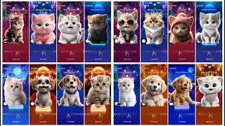 Cute Cats Vs Cute Dogs Dance Battle 🎶 LISA MONEY X ABCDEFU X SIA UNSTOPPABLE