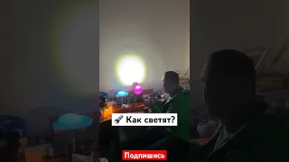 🔅🔦 Как светят Налобные LED фонарики Videx c Аккумулятором. Обзор как работает зум. Игорь Генератор