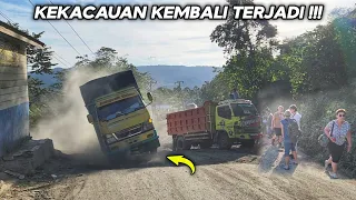 Sulit Dilalui !!! Kekacauan Kembali Terjadi Di Tanjakan Batu Jomba