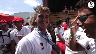 Kauli Vaast et Johanne Defay en bronze sur les vagues de Porto Rico