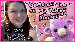 Crochet Twilight Market Vlog! Come With Me to My Market!