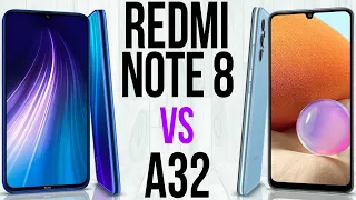 Redmi Note 8 vs A32 (Comparativo)