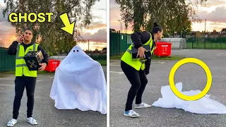 GHOST DISAPPEARS... FOR REAL !!! 😱 (Epic) #Shorts