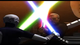 SITH INITIATION  Asajj Ventress VS Count Dooku