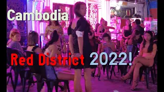 [4K]Phnom Pehn Red Light District 2022