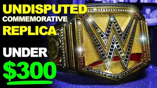 DIY - WWE Undisputed Replica under $300!