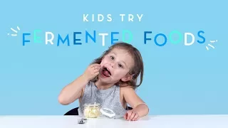 Kids Try Fermented Foods | Kids Try | Cut