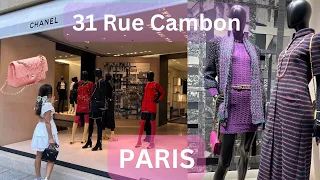 Shop with me in PARIS CHANEL 31 Rue Cambon shopping Vlog I Arc de Triomphe