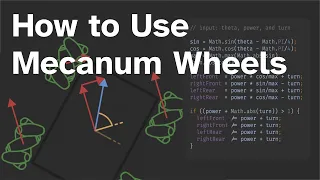 How to Use Mecanum Wheels in 200 Seconds