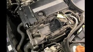 Замена клапана КВКГ Mercedes c203 двигателя m271