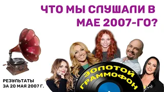 Что мы слушали в мае 2007-го? По хит-парадам #6. Золотой граммофон