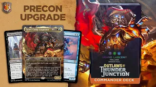 “Grand Larceny” Precon Upgrade | Outlaws of Thunder Junction | The Command Zone 602 | MTG EDH Magic
