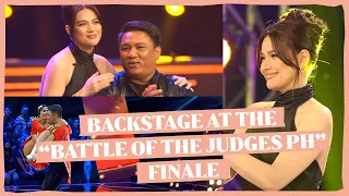 Backstage at the “Battle of the Judges Philippines” Finale | Bea Alonzo