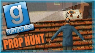 Garry's Mod Prop Hunt Funny Moments - Old Men on the Roof, Toilet Paper, and Delirious Triple!