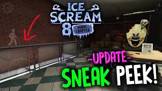 Ice Scream 8🍧 MAJOR UPDATE Gameplay Sneak PEEK🔥 | Rods Memories | Keplerians