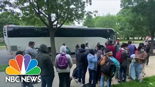 Texas Continues To Send Migrants By Bus To New York City And Washington, D.C.