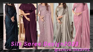 ساڑھی // sarhi// silk sarhi//sarhi dollection 2023//collection//sarhi design// stitch sarhi//