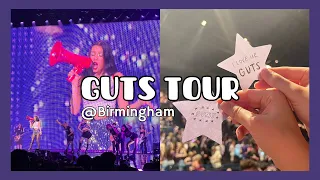 Olivia Rodrigo GUTS Tour, Birmingham Night 1 Fancam 💜 May 10, 2024