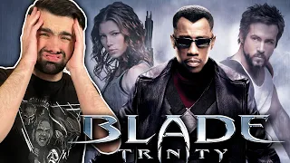 BLADE TRINITY IS AN ABSOLUTE MESS! Blade Trinity Movie Reaction FIRST TIME WATCHING