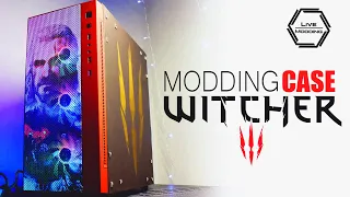 PC CASE MODDING The Witcher 3 | модинг пк The Witcher 3 |  Modding case The Witcher 3