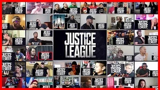 JUSTICE LEAGUE Trailer 1 Mega Reactions Mashup