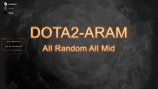 Close game of DOTA 2 ARAM