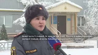 Temperaturi de minus 60 de grade Celsius în unele zone din Rusia