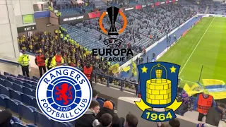 Rangers v Brøndby (2-0) | #EuropaLeague | fan view | (21/10/2021)