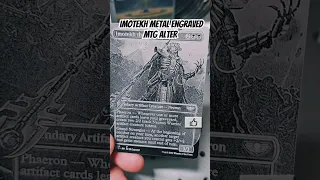 Imotekh the Stormlord Metal Engraved MTG Alter #mtgcommander #mtg #magicthegathering