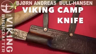 Viking Seax Knife - New Sheath for my Viking Camp Knife